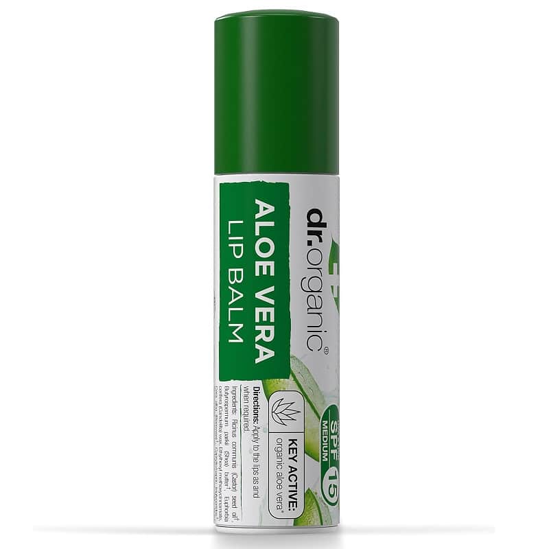 Dr. Organic bio Aloe vera ajakbalzsam - 5.7ml 1 Dr. Organic bio Aloe vera ajakbalzsam - 5.7ml