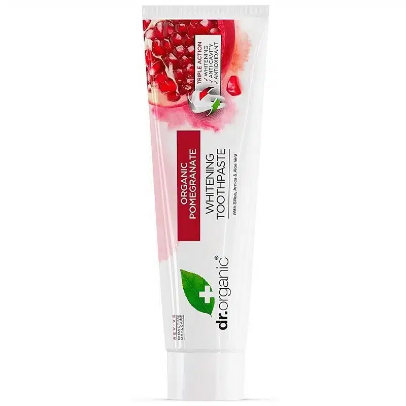Dr. Organic bio gránátalma fogkrém - 100ml 1 Dr. Organic bio gránátalma fogkrém - 100ml