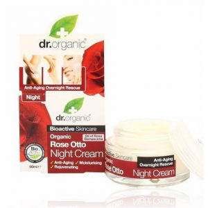 Dr. Organic bio rózsa éjszakai krém - 50ml