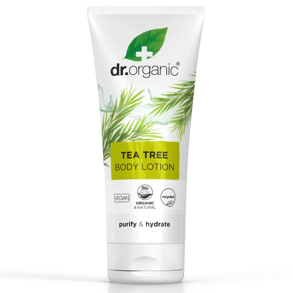 Dr. Organic bio teafa testápoló - 200ml 1 Dr. Organic bio teafa testápoló - 200ml
