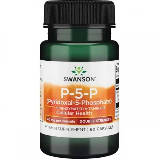 Swanson B6-vitamin P-5-P kapszula - 60db 1 Swanson B6-vitamin P-5-P kapszula - 60db