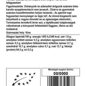 Biomenü bio chlorella algatabletta - 125g - Image 2
