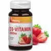 Vitaking D3-vitamin 2000NE epres ízű szopogató tabletta - 90db