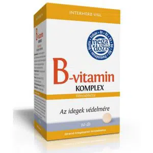 Interherb B-vitamin komplex mega dózis - 60db