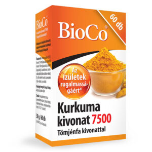 BioCo Kurkuma kivonat 7500mg Tömjénfa kivonattal tabletta - 60db