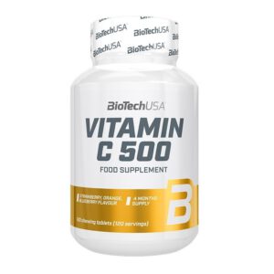 BioTech USA C-500 vitamin rágótabletta - 120db