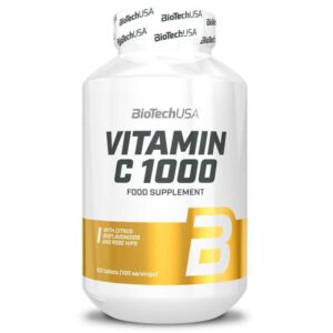 BioTech USA C-vitamin 1000mg + Bioflavonoid tabletta - 100db