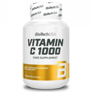 BioTech USA C-Vitamin 1000mg tabletta - 30db