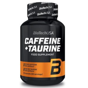 BioTech USA Caffeine-Taurine / Power Force kapszula - 60db