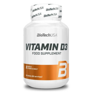 BioTech USA D3-vitamin 2000NE tabletta – 60db