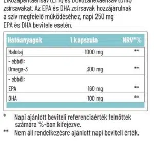 Dr. Herz Omega-3 Halolaj kapszula - 60db - Image 2