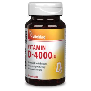 Vitaking D3-vitamin 4000NE kapszula - 90db
