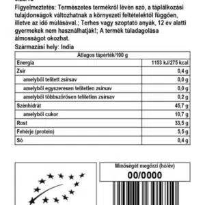 Biomenü bio ashwagandha por - 125g 3 Biomenü bio ashwagandha por - 125g - Image 2
