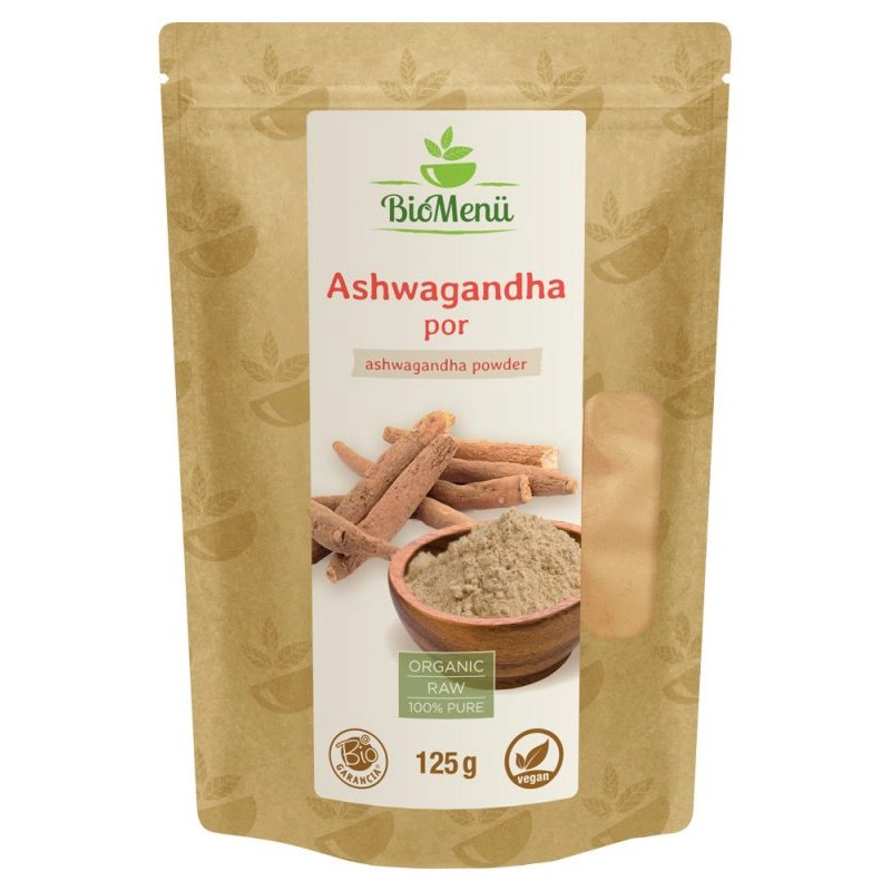 Biomenü bio ashwagandha por - 125g 1 Biomenü bio ashwagandha por - 125g