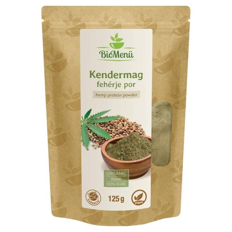 Biomenü bio kendermag fehérje por - 125g 1 Biomenü bio kendermag fehérje por - 125g
