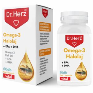 Dr. Herz Omega-3 Halolaj kapszula - 60db