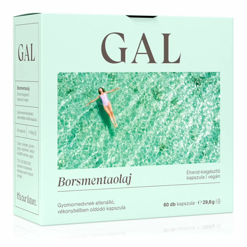 GAL borsmentaolaj kapszula - 60db 1 GAL borsmentaolaj kapszula - 60db