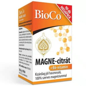 BioCo MAGNE-citrát + B6-vitamin Megapack - 90db