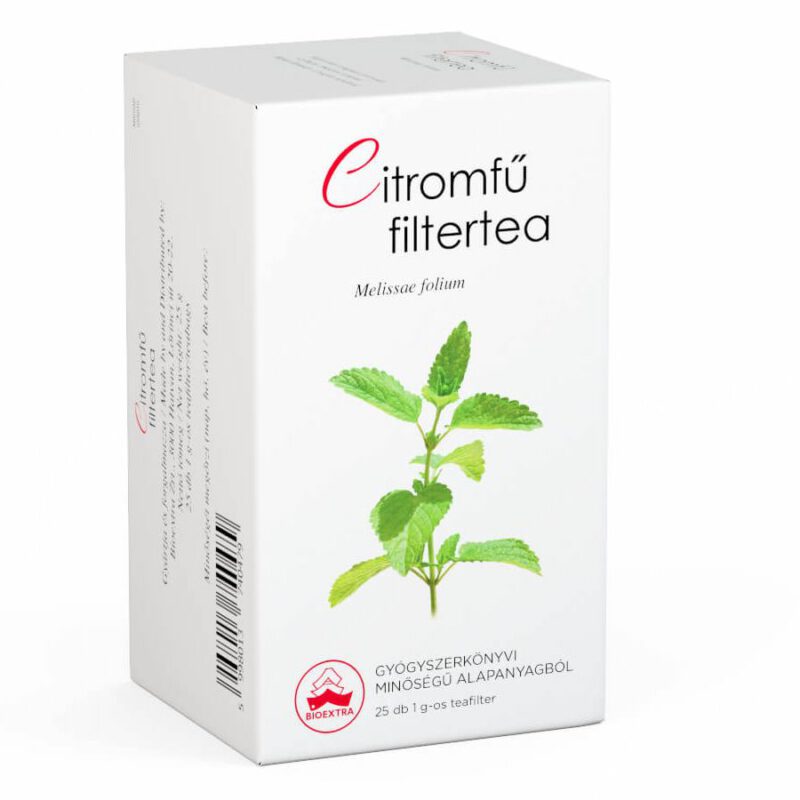 Bioextra citromfű tea - 25 filter