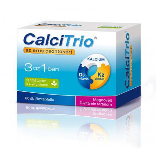 Kalcium d3 fogyás Calcium Forte tabletta (Ca, K2, D3) 60db – Jutavit