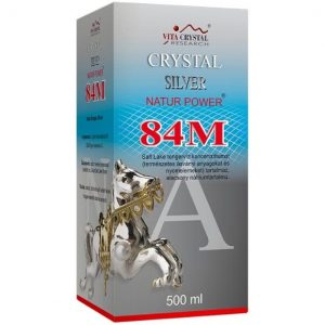 Crystal Silver Natur Power 84M - 500ml