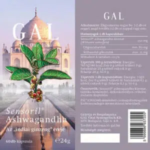 GAL Sensoril Ashwagandha kapszula - 60db 3 GAL Sensoril Ashwagandha kapszula - 60db