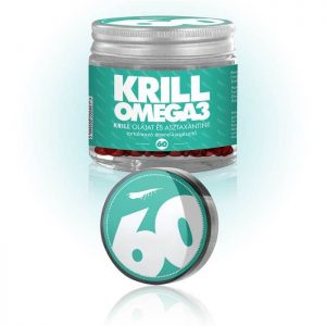 NKO Krill Omega3 - 100% tisztaságú rákolaj gélkapszula - 60db