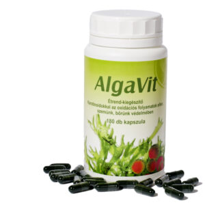 AlgaVit - Spirulina, Chlorella és Astaxanthin kapszula - 180db