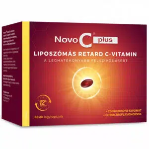 Novo C Plus liposzómális C-vitamin RETARD kapszula - 60db