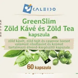 Caleido GreenSlim Zöld kávé és Zöld tea kapszula - 60db 3 Caleido GreenSlim Zöld kávé és Zöld tea kapszula - 60db - Image 2