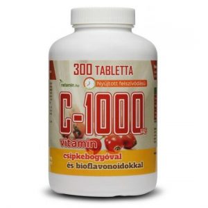 Netamin C-1000mg EXTRA C-vitamin tabletta - 300db