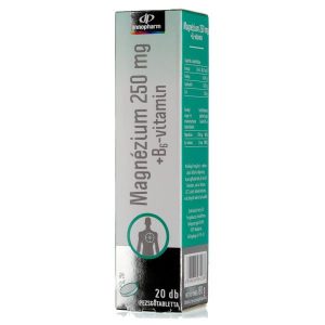 InnoPharm Magnézium B6-vitamin pezsgőtabletta - 20db