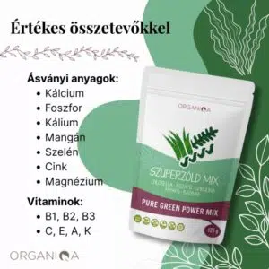 Organiqa Bio Pure green power – 125g 7 Organiqa Bio Pure green power – 125g - Image 4