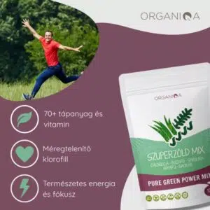 Organiqa Bio Pure green power – 125g 6 Organiqa Bio Pure green power – 125g - Image 3