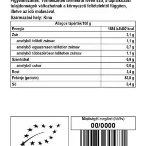 Biomenü Bio Rizsfehérje por - 400g 3 Biomenü Bio Rizsfehérje por - 400g - Image 2