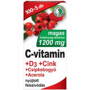 Dr. Chen C-vitamin 1200mg + D3+Cink tabletta - 105db