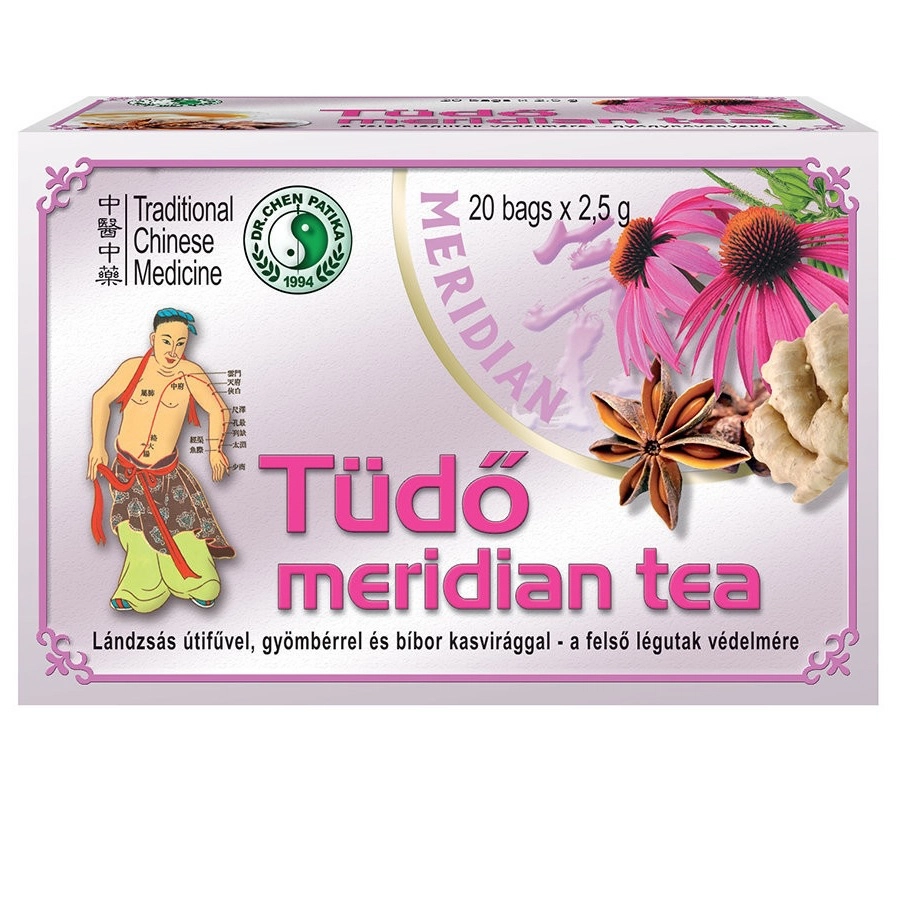 Dr. Chen Tüdő Meridián tea - 20filter 1 Dr. Chen Tüdő Meridián tea - 20filter