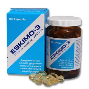 Eskimo-3 tengeri halolaj kapszula - 105db