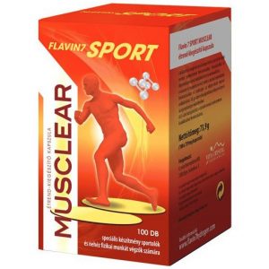 Flavin7 Sport MusClear kapszula - 100db