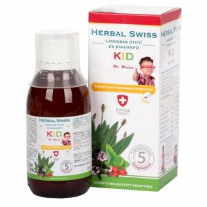 Herbal Swiss KID köhögés elleni szirup gyerekeknek - 150ml