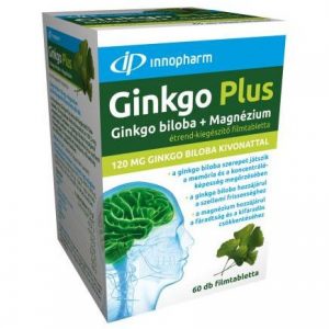 InnoPharm Ginkgo Plus 120mg filmtabletta - 60db