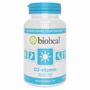 Bioheal D3-vitamin 3000 NE kapszula - 70db