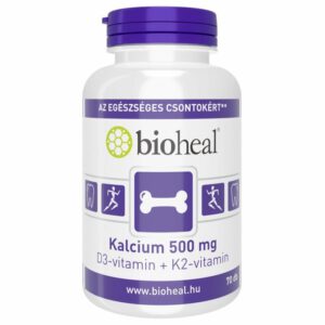 Bioheal Kalcium + D3-vitamin + K2-vitamin tabletta - 70db