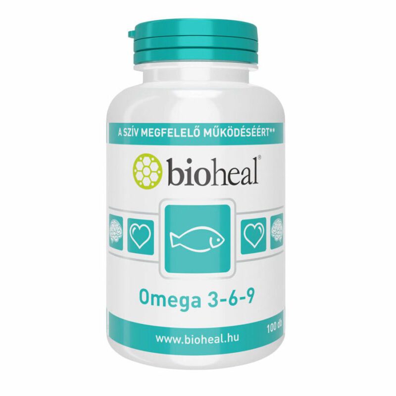 Dr. Chen Omega 3-6-9, növényi olajokat, halolajat és E-vitamint tartalmazó kapszula 30x -10%!!!