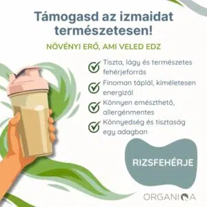 Organiqa Bio Rizsfehérje por - 200g 6 Organiqa Bio Rizsfehérje por - 200g - Image 3