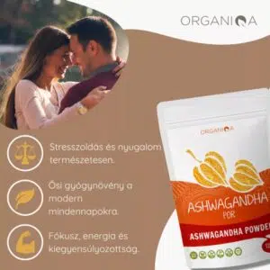 Organiqa Bio nyers Ashwagandha por - 125g - Image 3