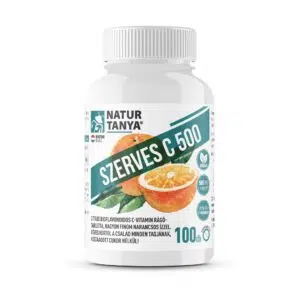 Natur Tanya Szerves C-vitamin 500mg rágótabletta - 100db 4 Natur Tanya Szerves C-vitamin 500mg rágótabletta - 100db