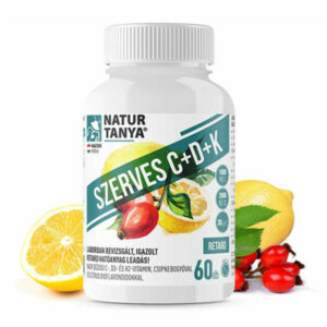 Natur Tanya Szerves C+D+K2-vitamin tabletta