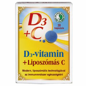 Dr. Chen D3-vitamin 2000NE + Liposzómás C-vitamin 300 mg kapszula – 30db