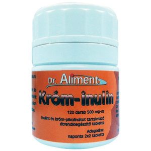 Dr. Aliment Króm-inulin tabletta - 120db